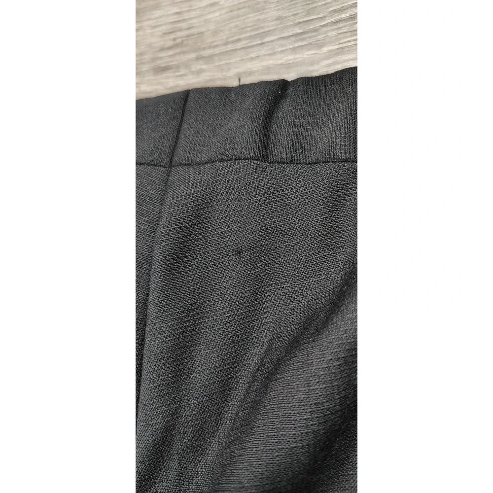 JOS. A.‎ Bank 1905 Custom Made Wool Blend Dress Pants 32R Black Flat Front